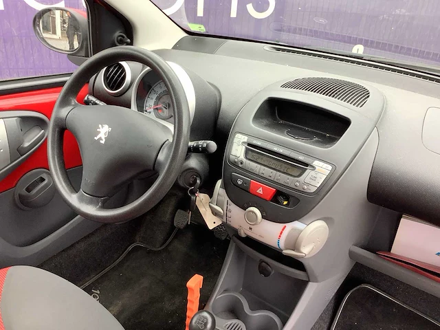 2007 - peugeot - 107 - 1.0-12v xs urban m. - personenauto - afbeelding 9 van  12
