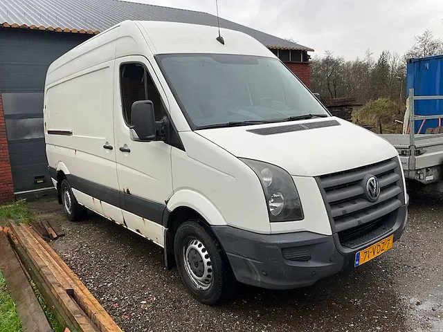 2007 - volkswagen - crafter 2,5 tdi l2 h2 - bedrijfswagen - afbeelding 1 van  18