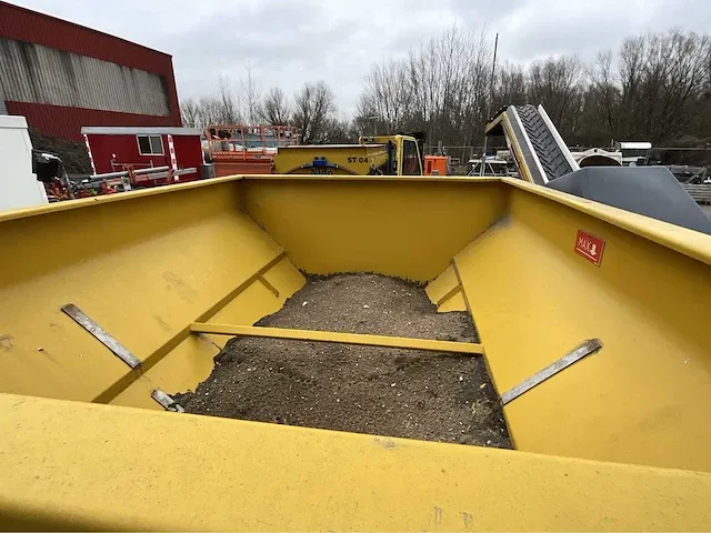 2007 aebi schmidt nido stratos b06l-18 wcln280 opzet pekel / zout strooier - afbeelding 5 van  14
