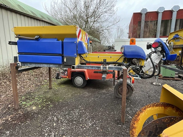 2007 aebi schmidt nido stratos b06l-18 wcln280 opzet pekel / zout strooier - afbeelding 8 van  14