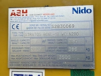 2007 aebi schmidt nido stratos b06l-18 wcln280 opzet pekel / zout strooier - afbeelding 9 van  14