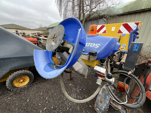 2007 aebi schmidt nido stratos b06l-18 wcln280 opzet pekel / zout strooier - afbeelding 14 van  14