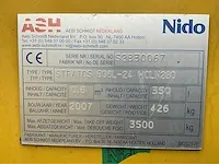 2007 aebi schmidt nido stratos b06l-24 wcln280 opzet pekel / zout strooier - afbeelding 4 van  13