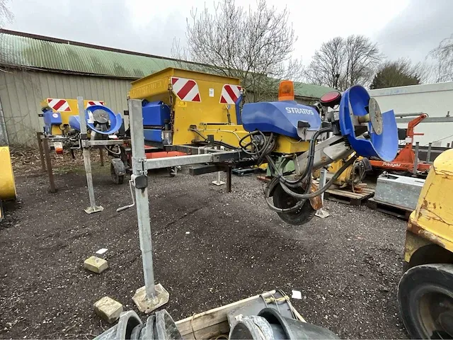 2007 aebi schmidt nido stratos b06l-24 wcln280 opzet pekel / zout strooier - afbeelding 6 van  13