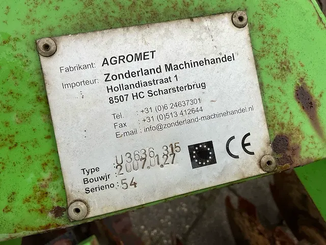 2007 agromet u3636 315 schijveneg - afbeelding 8 van  8