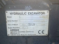 2007 airman ax30u-4 minigraafmachine - afbeelding 34 van  34