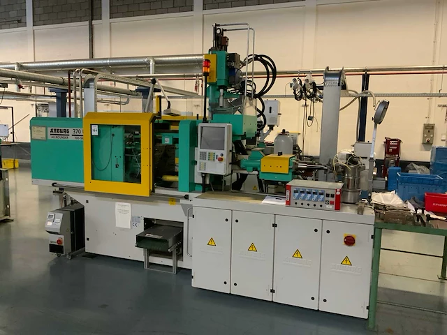 2007 arburg allrounder 370 u 700-100 /70 spuitgietmachine - afbeelding 1 van  12