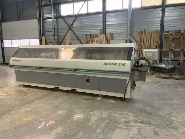 2007 artech aaron 246 kantenfrees / fineer machine - afbeelding 1 van  13
