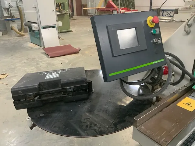 2007 artech aaron 246 kantenfrees / fineer machine - afbeelding 12 van  13