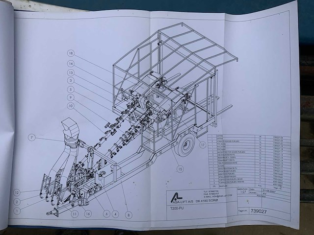 2007 asa-lift t 200 pd oogstmachine - afbeelding 27 van  37