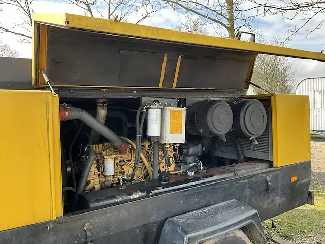 2007 atlas copco xams 286 cd getrokken compressor - afbeelding 4 van  35