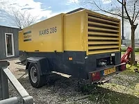 2007 atlas copco xams 286 cd getrokken compressor - afbeelding 12 van  35