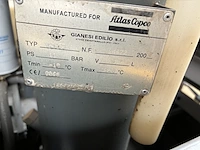 2007 atlas copco xas-47 02663-2 compressor op aanhanger - afbeelding 4 van  15