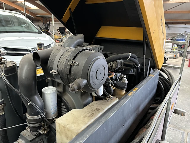2007 atlas copco xas-47 02663-2 compressor op aanhanger - afbeelding 6 van  15