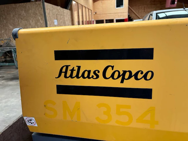 2007 atlas copco xas-47 02663-2 compressor op aanhanger - afbeelding 10 van  15