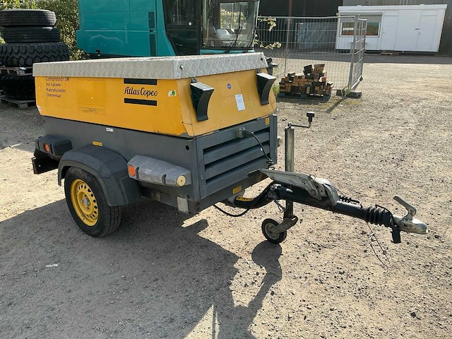 2007 atlas copco xas5700 mobiele compressor - afbeelding 10 van  16