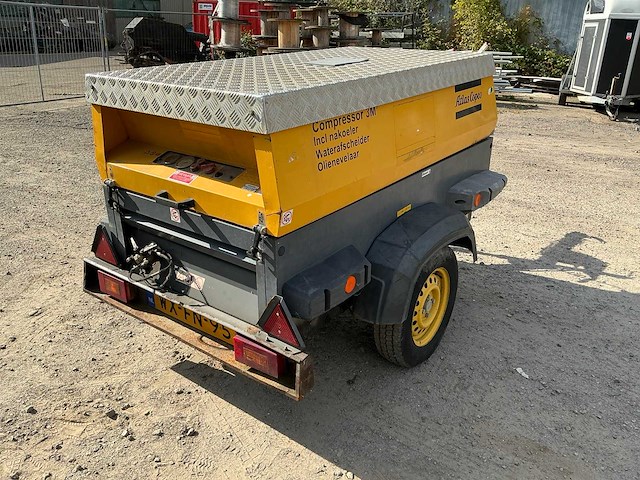 2007 atlas copco xas5700 mobiele compressor - afbeelding 12 van  16