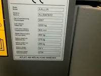 2007 atlet ab elektrische palletwagen - afbeelding 6 van  6