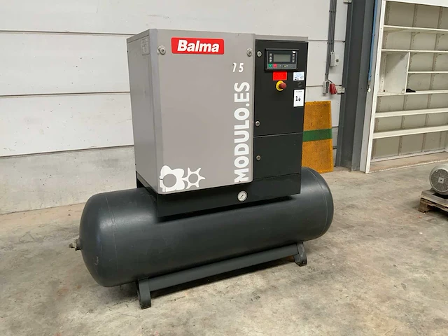 2007 balma modulo rse 7.5 schroefcompressor - afbeelding 3 van  7