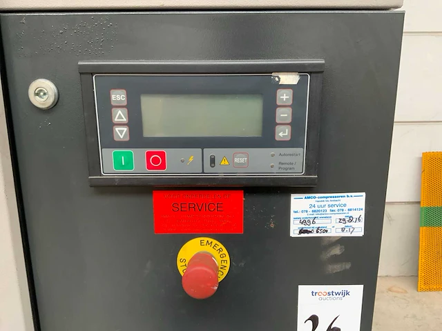 2007 balma modulo rse 7.5 schroefcompressor - afbeelding 6 van  7