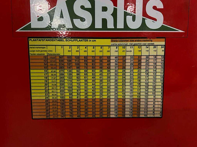 2007 basrijs bps/fe150 2-rijig plantmachine - afbeelding 11 van  19