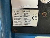 2007 bea k270-20 luchtcompressor - afbeelding 4 van  8