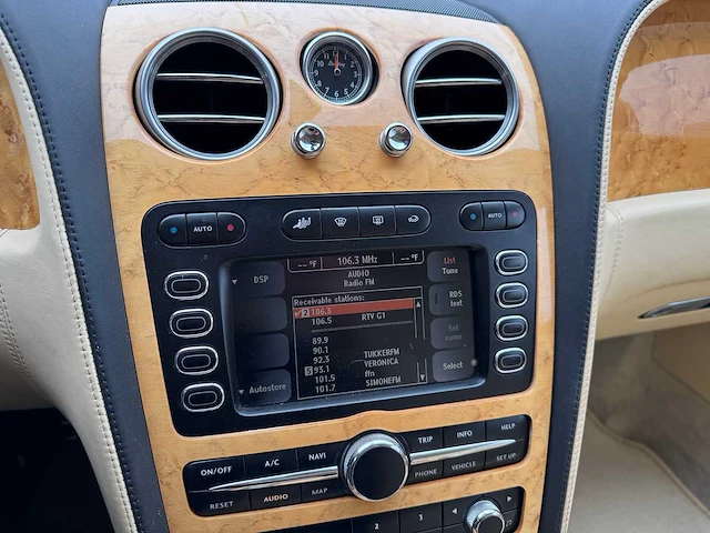 2007 bentley continental gtc 6.0 w12 personenauto - afbeelding 9 van  19