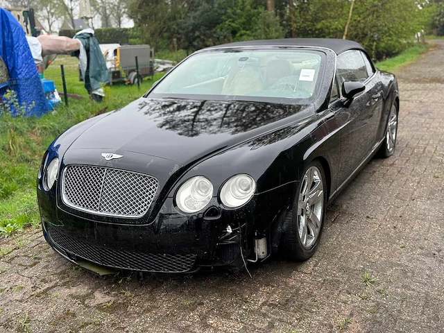 2007 bentley continental gtc 6.0 w12 personenauto - afbeelding 1 van  19