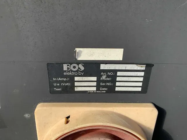 2007 bos elektro medium stroomverdeelkast - afbeelding 5 van  5