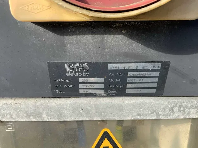 2007 bos elektro medium stroomverdeelkast - afbeelding 5 van  5