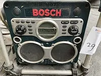 2007 bosch gml 24v-cd bouwradio - afbeelding 2 van  8