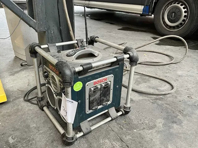 2007 bosch gml 24v-cd bouwradio - afbeelding 4 van  8