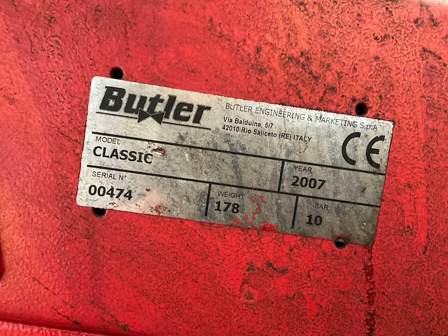 2007 butler classic banden de-en montageapparaat - afbeelding 2 van  10