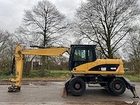 2007 caterpillar m316d banden graafmachine - afbeelding 12 van  21