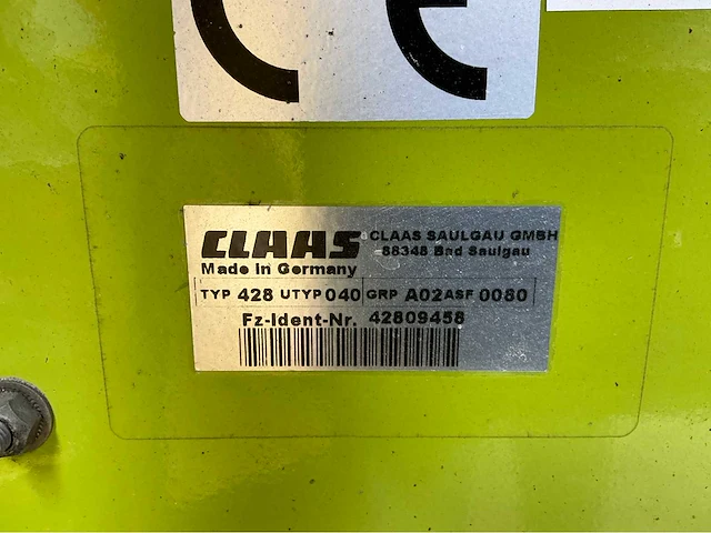 2007 claas jaguar 870 speedstar veldhakselaar - afbeelding 52 van  59