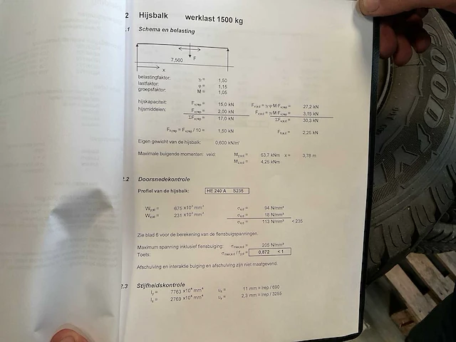 2007 cm l 1000kg bovenloophalkraan - afbeelding 5 van  16
