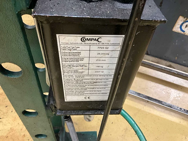 2007 compac fp25 g2 garagepers - afbeelding 4 van  4
