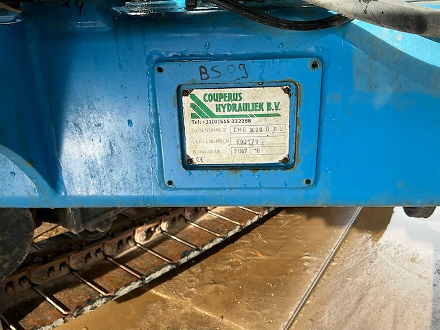2007 coperus chb3000 d63 verticale rupsboorinstallatie - afbeelding 16 van  24