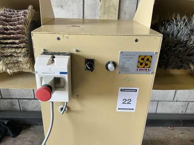 2007 cosma mini-h borstelschuurmachine - afbeelding 4 van  5