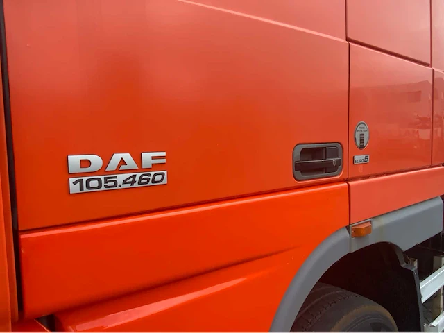 2007 daf 105.460 euro 5 vrachtwagen hiab 166 d2 laadkraan - afbeelding 42 van  56