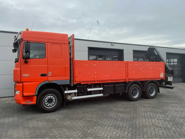 2007 daf 105.460 euro 5 vrachtwagen hiab 166 d2 laadkraan - afbeelding 55 van  56