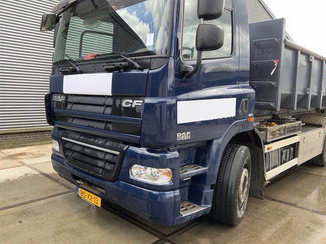 2007 daf fas cf85.410 haakarm vrachtwagen - afbeelding 28 van  34