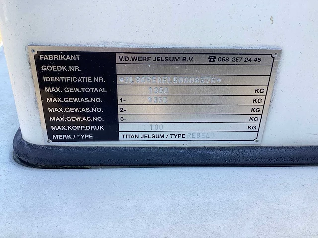 2007 dalery rebel aanhangwagen - afbeelding 13 van  14