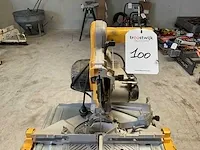 2007 dewalt dw743 afkortcirkelzaagmachine - afbeelding 8 van  11