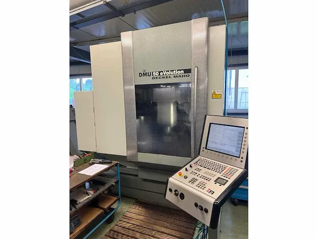 2007 dmg mori dmu 50 evolution 5 axis machiningcenter - afbeelding 2 van  9