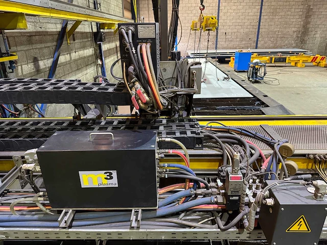 2007 esab sxe-p2-5000 snijtafel autogeen & plasma snijder - afbeelding 3 van  31