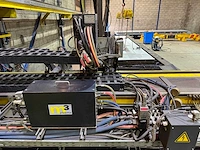 2007 esab sxe-p2-5000 snijtafel autogeen & plasma snijder - afbeelding 3 van  31