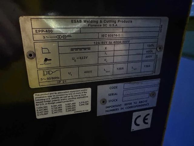 2007 esab sxe-p2-5000 snijtafel autogeen & plasma snijder - afbeelding 4 van  31