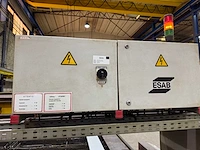 2007 esab sxe-p2-5000 snijtafel autogeen & plasma snijder - afbeelding 6 van  31