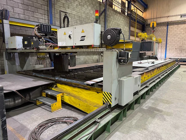 2007 esab sxe-p2-5000 snijtafel autogeen & plasma snijder - afbeelding 8 van  31